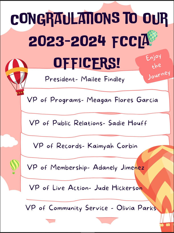 FCCLA Officer Group