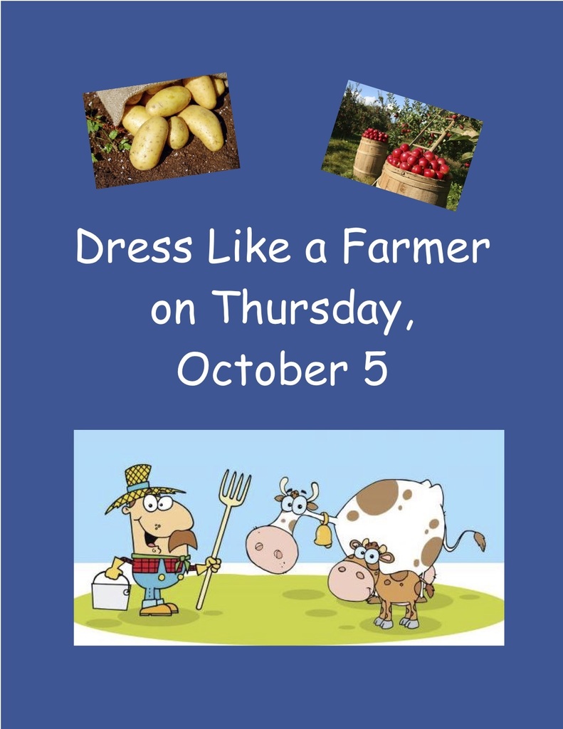 Dress like a farmer poster